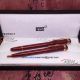 Perfect Replica Montblanc Heritage Collection Rouge & Noir Star Clip Red Rollerball Pen (1)_th.jpg